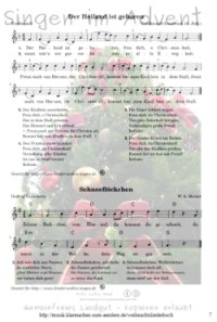 Singen im Advent gemeinfreies Liedgut